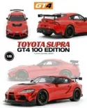 Toyota Supra GT4 Plasma Orange 2023 Ottomobile OT1123 1:18 100Th Edition