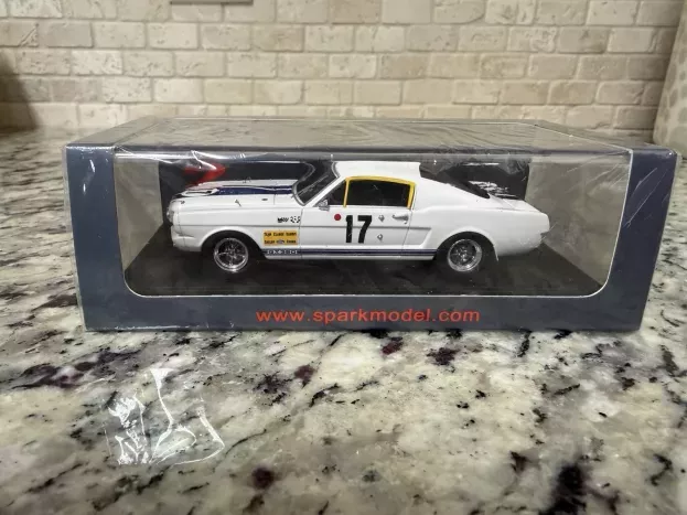 Spark Ford Mustang Shelby Gt350 N 17 24h Le Mans 1967 C.dubois C.tuerlinckx 1:43 S2635