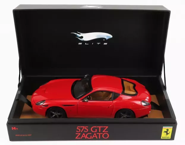 Hot Wheels Ferrari 575 Gtz Zagato 2006 1:18 L7122