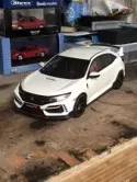 1:18 Otto Honda Civic Type-R GT FK8 white OT388 Ottomobile Boxed 