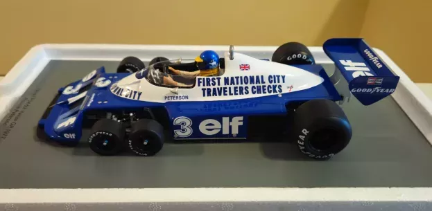 Spark Tyrrell F1 P34 Elf N 3 6th Italian Gp Monza 1977 R.peterson 1:18 18S573