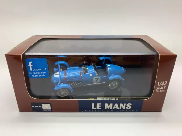 IXO Models Talbot O.marimonlago T26 Gs Team Henry Louveau N 7 24h Le Mans 1951 J.f.gonzalez O.marimon 1:43 LMC090
