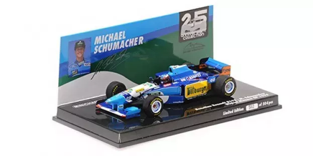 Minichamps Benetton F1 B195 Team Mild Seven Renault N 1 World Champion Winner Monaco Gp 1995 Michael Schumacher 1:43 517950501