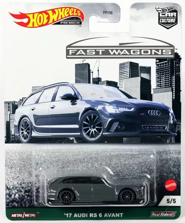 Hot Wheels Audi A6 Rs6 Avant 2017 1:64 GRJ65