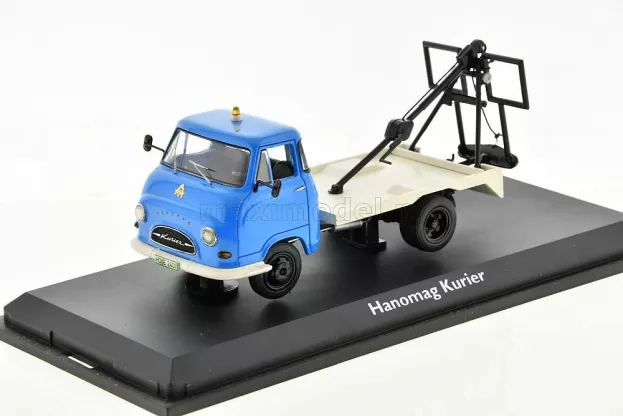 Schuco Hanomag Kurier Truck Breckdown Auto Service Carro Attrezzi 1950 1:43 03245