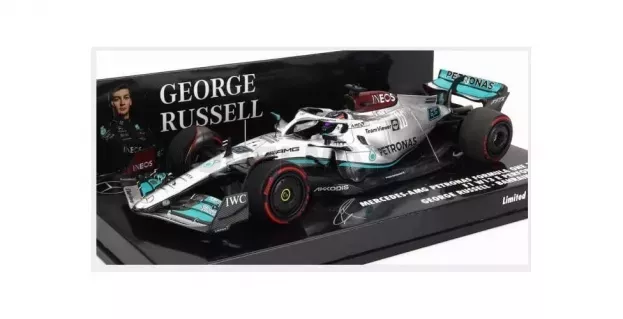 Minichamps Mercedes F1 W13e Team Mercedes-amg Petronas F1 N 63 4th Bahrain Gp 2022 George Russell 1:43 417220163