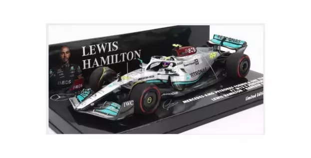 Minichamps Mercedes F1 W13e Team Mercedes-amg Petronas F1 N 44 3rd Bahrain Gp 2022 Lewis Hamilton 1:43 417220144