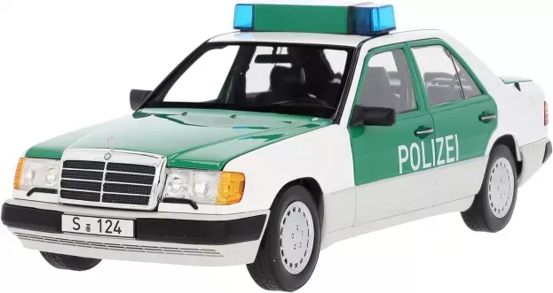 Norev Mercedes E-class 230e w124 Germany Polizei 1989-1993 1:18 B66040700