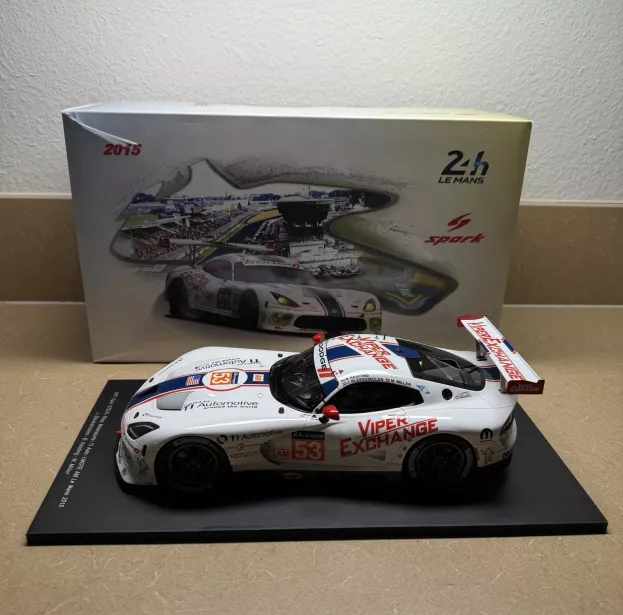 Spark Dodge Viper Srt Gts-r Team Riley Motorsports N 53 Lmgte Am 24h Le Mans 2015 J.bleekemolen B.keating M.miller 1:18 18S201