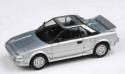 1/64 Paragon 1985 Toyota MR2 Mk1 (Super Silver Metallic) Diecast Car PA-55363