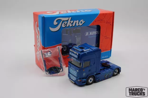Tekno Scania Contlift Scania R-serie Topline 4x2 1:50 84604
