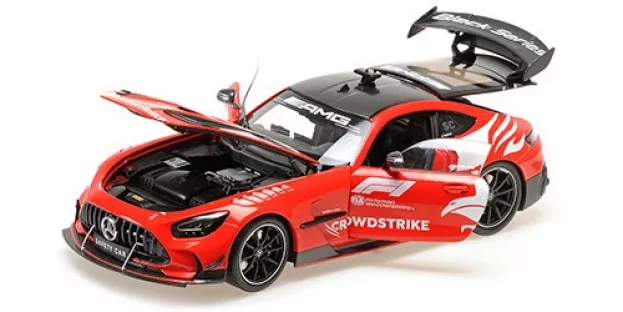 Minichamps Mercedes Amg Gt V8 Black Series F1 Safety Car Crowdstrike Season 2024 Bernd Maylander 1:18 110032090