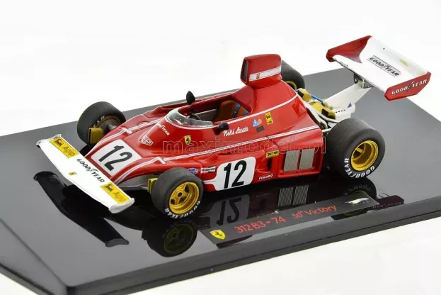 Hot Wheels Ferrari F1 312b3 N 12 50th Victory Spain Gp 1974 Niki Lauda 1:43 N5601