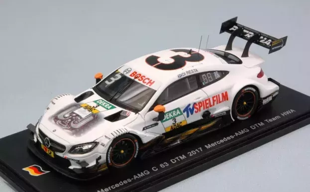 Spark Mercedes C-class C63 Amg Team Silberpfeil Energy Motorsport N 3 Season Dtm 2017 P.di Resta 1:43 B66961419