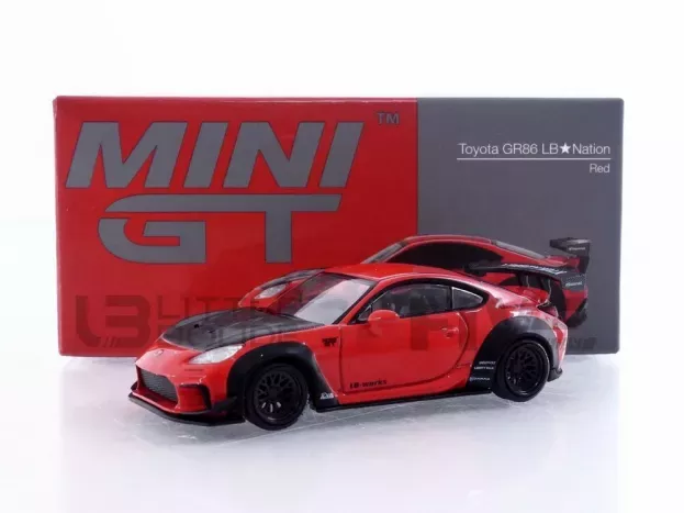 Mini GT Toyota Gr86 Lb-nation 2024 1:64 MGT00885-L
