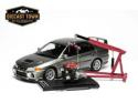 1/18 MotorHelix Mitsubishi Lancer Evolution IV Steel Silver M84001
