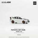 Toyota GR Vios White 1:64 Scale Pop Race PR640094