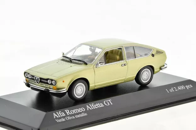 Minichamps Alfa Romeo Alfetta Gtv Coupe 1976 1:43 400120121