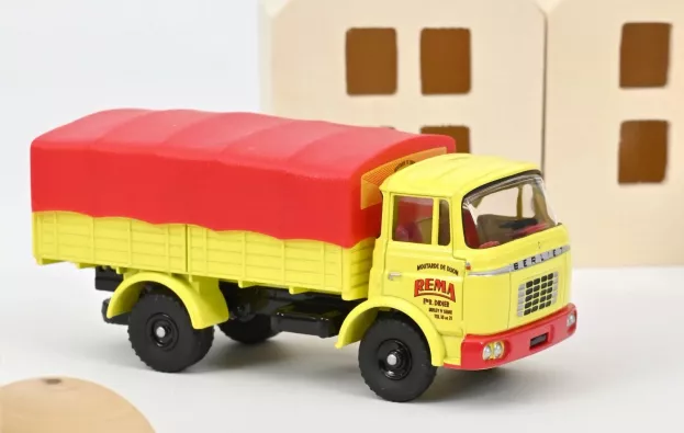 Norev Berliet Gak Truck Bache Moutarde De Dijon 1960 1:43 CL6911