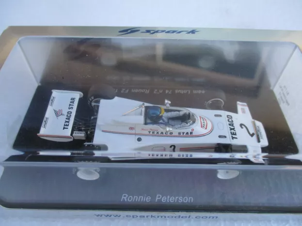 Spark Lotus F1 74 N 2 Rouen F2 1973 R.peterson 1:43 S1776