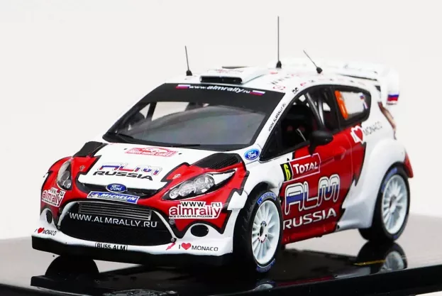 IXO Models Ford Fiesta Wrc Team M-sport Ford Wrt N 6 5th Rally Montecarlo 2012 E.novikov D.giraudet 1:43 RAM494