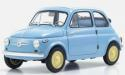 KYOSHO - FIAT 500 D Cabriolet opened 1960 Blue - 1/18 - KYO08966LB