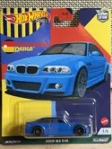 Hot Wheels GRJ72  Deutschland Design #1 BMW M3 E46 MULT INDENTATION LINES AT TOP