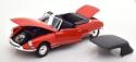 Citroen DS 19 1961 Cabriolet With Soft Top Red Norev 181599 1/18 Metal Roadster