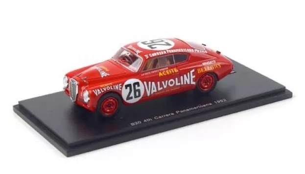 Spark Lancia Aurelia B20 N 26 Rally Carrera Panamericana 1952 U.maglioli F.bornigia 1:43 S2442
