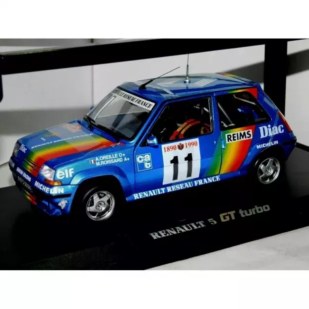 Norev Renault 5 Gt Turbo N 11 Rally Montecarlo 1990 A.oreille M.roissard 1:18 185204