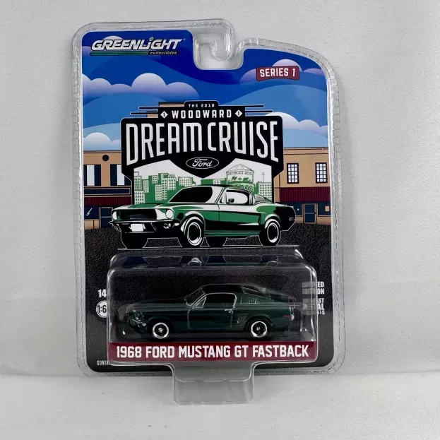 Greenlight Ford Mustang Gt Fastback Coupe 1968 1:64 37280E