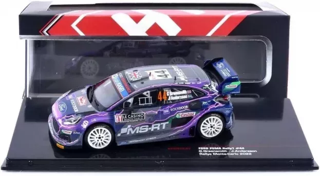 IXO Models Ford Puma Rally1 Team Ford World Rally M-sport N 44 Rally Montecarlo 2022 G.greensmith J.andersson 1:43 RAM830
