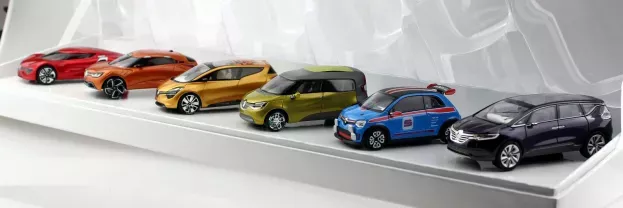Norev Renault Coffret 6 Concept Cars Renault 1:43 7711577893
