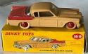 DINKY TOYS 169 STUDEBAKER GOLDEN HAWK IN ORIGINAL BOX
