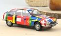 NOREV 1:18 Citroen GS 1972 Multi-Flag Edition Diecast Model JAPAN 181667 NEW