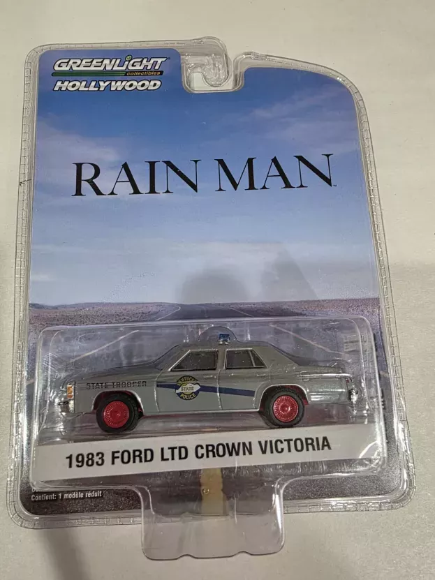 Greenlight Ford Ltd Crown Victoria Police 1983 Rain Man 1:64 44960D