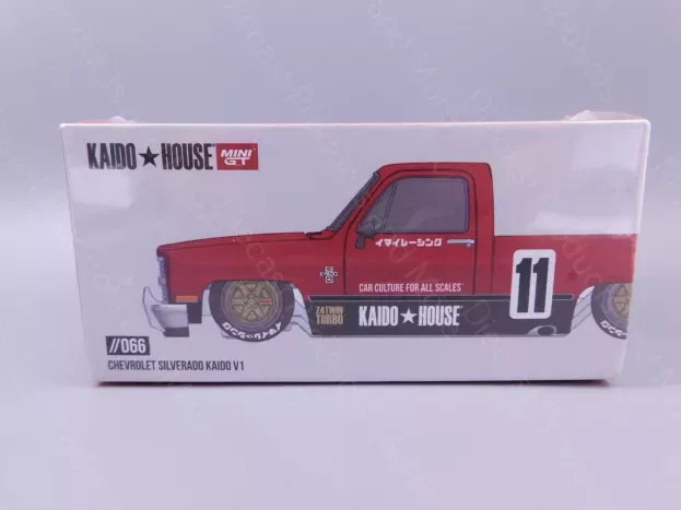 Mini-GT Chevrolet Silverado Pick-up Kaido House K1 N 11 Racing 2003 1:64 KHMG066