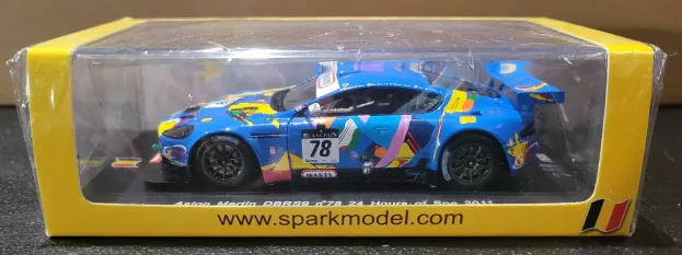 Spark Aston Martin Dbrs9 N 78 24h Spa 2011 P.grivegnee J.p.v.de Wauwer A.v.de Poele 1:43 SB023