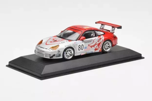 Minichamps Porsche 911 996 Gt3rsr N 80 3rd Gt2 Class 24h Le Mans 2005 Van-overbeek 1:43 400056480