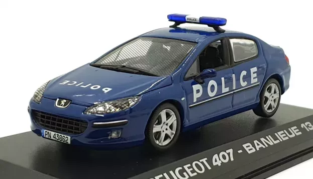 Norev Peugeot 407 Police 1:43 474740