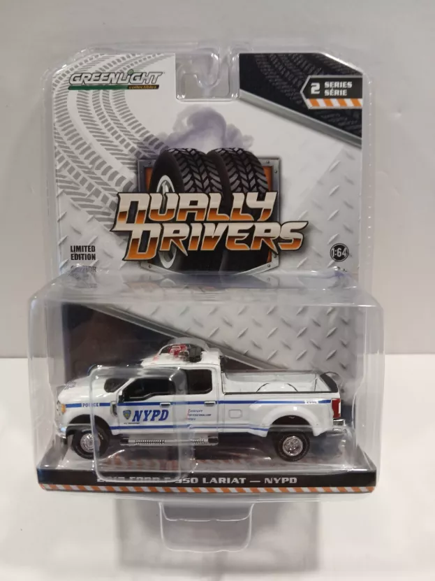 Greenlight Ford F-350 Double Cabine Nypd Police Pick-up 2019 1:64 46020F