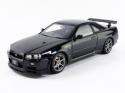 AUTOart 1/18 Nissan Skyline GT-R (R34) V Spec II Black Pearl 77407