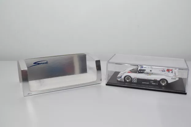 Spark Sauber C8 Mercedes M117 5.0l Turbo V8 Team Sauber Racing N 61 24h Le Mans 1985 D.quester J.nielsen M.welti 1:43 S1261