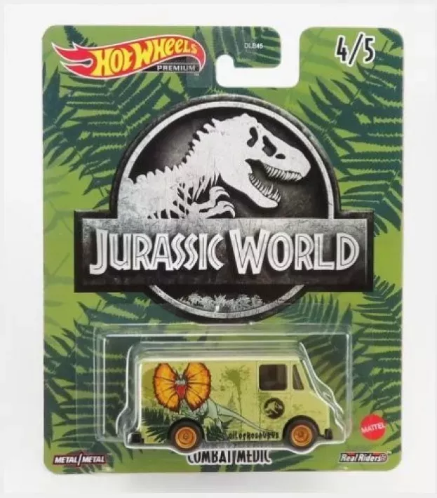 Hot Wheels Truck Combat Medic Van Jurassic World 1:64 DLB45-979Q-HCN92
