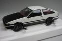 1:18 AUTOart 78786 Toyota Sprinter Trueno AE86 Initial D Project D Final Version