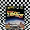 Hot Wheels FLD25 1:64 Back To The Future III Time Machine 1955 - Silver (HCP22)