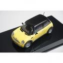 AUTOart 54826 BMW Mini Cooper Yellow 1/43