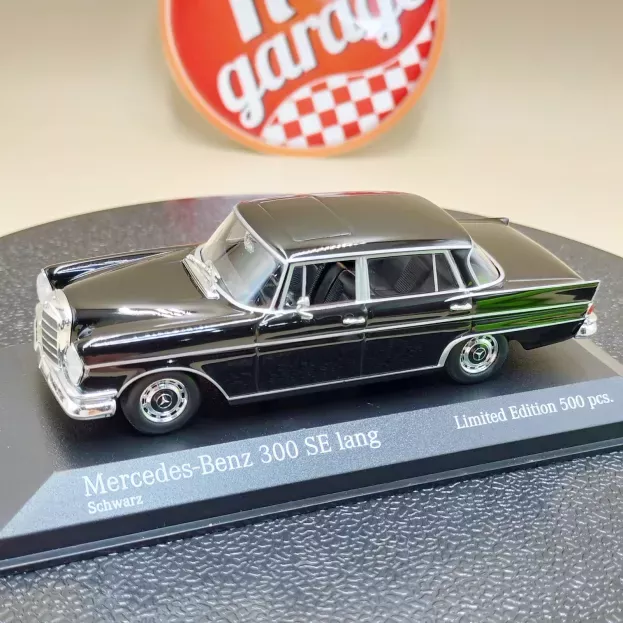 Minichamps Mercedes S-class 300se w112 Lang 1963 1:43 943035203