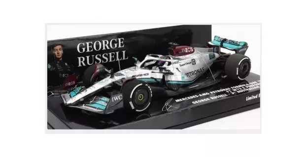 Minichamps Mercedes F1 W13e Team Mercedes-amg Petronas F1 N 63 3rd Australian Gp 2022 George Russell 1:43 417220363