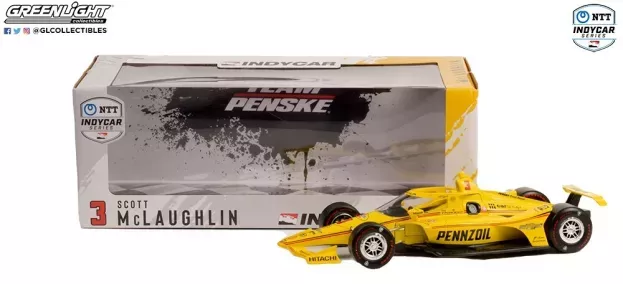 Greenlight Chevrolet Team Penske Pennzoil N 3 Indianapolis Indy 500 Indycar Series 2021 Scott Mclaughlin 1:18 11127